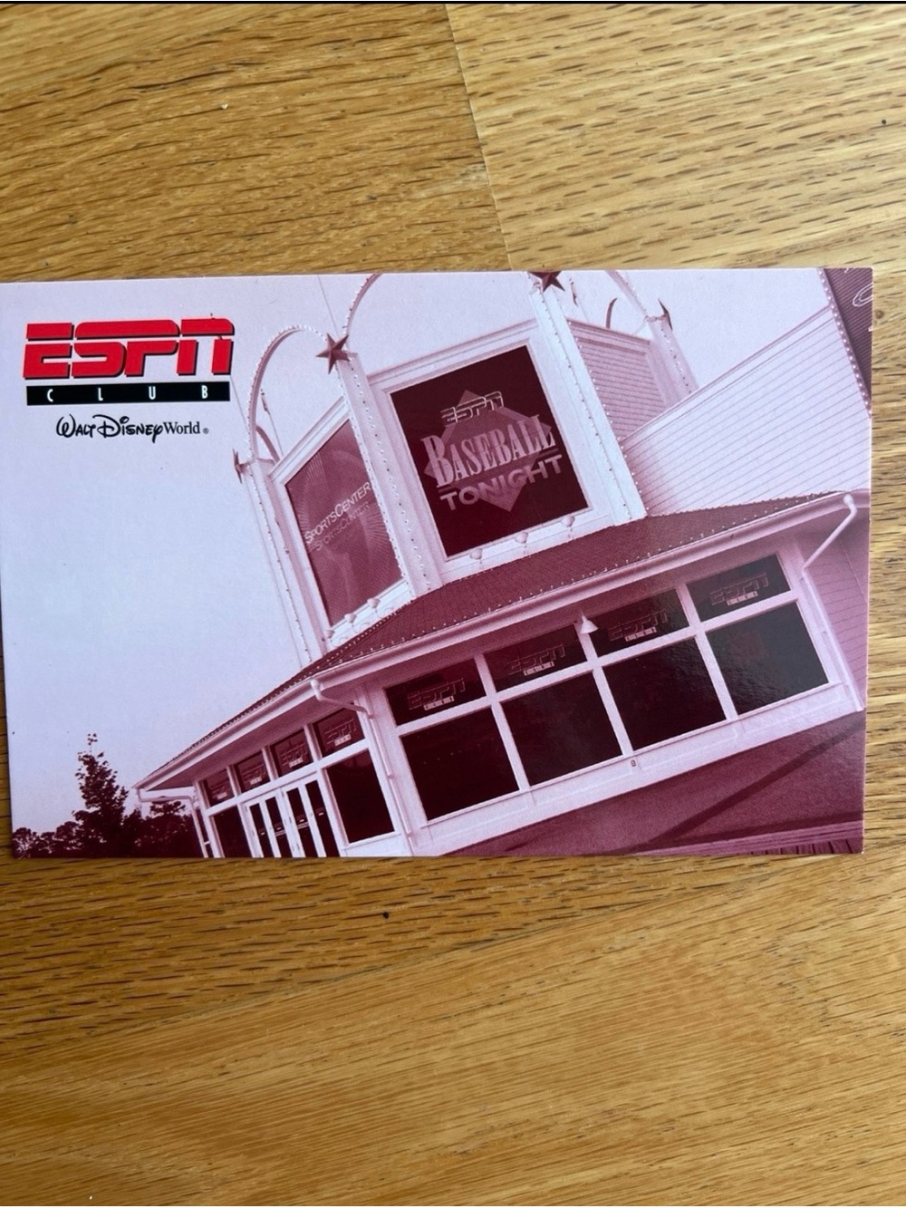 (2002) ESPN Club Walt Disney World Postcard